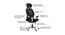Matrix Foam Swivel Office Chair with Headrest in Black Colour (Black) by Urban Ladder - Design 1 Side View - 556235