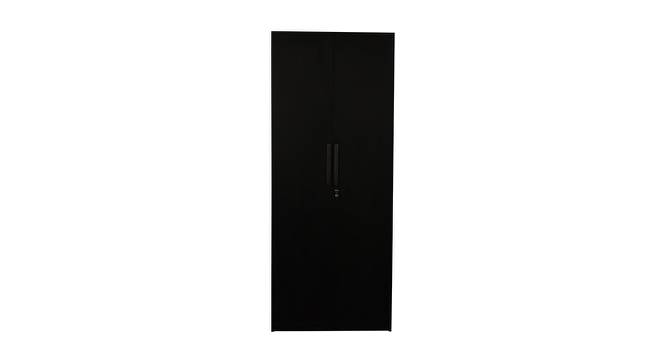 Ozone Engineered Wood 2 Door Wardrobe in Wenge Finish (Melamine Finish) by Urban Ladder - Front View Design 1 - 556295