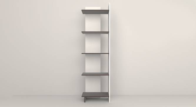 Tisha Engineered Wood Bookshelf in White Finish (Melamine Finish) by Urban Ladder - Front View Design 1 - 556302