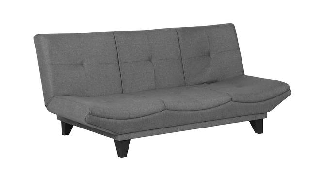 Ken Sofa cum Bed with Mattress in Grey Colour (Grey) by Urban Ladder - Cross View Design 1 - 556319