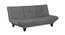 Ken Sofa cum Bed with Mattress in Grey Colour (Grey) by Urban Ladder - Cross View Design 1 - 556319