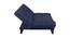 Ken Sofa cum Bed with Mattress in Blue Colour (Blue) by Urban Ladder - Design 1 Side View - 556335