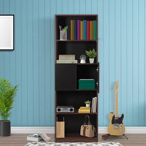 Storage Study In Mysuru Design Eden Engineered Wood Bookshelf in Melamine Finish