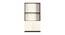 Ibis Engineered Wood Bookshelf in White Finish (Melamine Finish) by Urban Ladder - Front View Design 1 - 556372