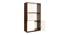Ibis Engineered Wood Bookshelf in White Finish (Melamine Finish) by Urban Ladder - Design 1 Side View - 556379