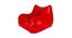 Kalinda Bean bag (Red, XXXL Bean Bag Size, without beans Bean Bag Type) by Urban Ladder - Front View Design 1 - 556533