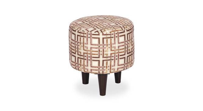 Elaine OTTOMAN (White Gold) by Urban Ladder - Cross View Design 1 - 556621