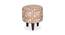 Elaine OTTOMAN (White Gold) by Urban Ladder - Cross View Design 1 - 556621