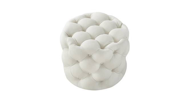 Alana OTTOMAN (White) by Urban Ladder - Front View Design 1 - 556638
