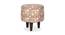 Elaine OTTOMAN (White Gold) by Urban Ladder - Front View Design 1 - 556643