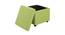 Delilah OTTOMAN (Yellow) by Urban Ladder - Design 1 Side View - 556662