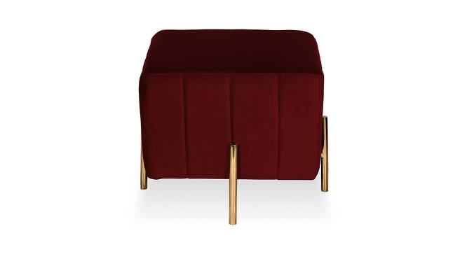 Astrid OTTOMAN (Maroon) by Urban Ladder - Cross View Design 1 - 556709