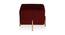 Astrid OTTOMAN (Maroon) by Urban Ladder - Cross View Design 1 - 556709