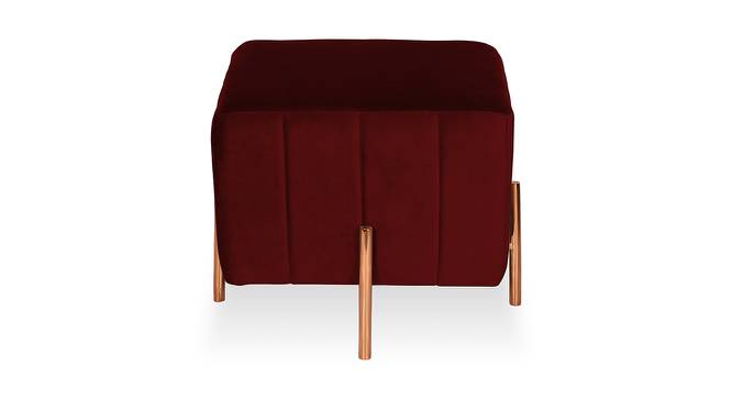 Celine OTTOMAN (Maroon) by Urban Ladder - Cross View Design 1 - 556715
