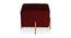 Celine OTTOMAN (Maroon) by Urban Ladder - Cross View Design 1 - 556715