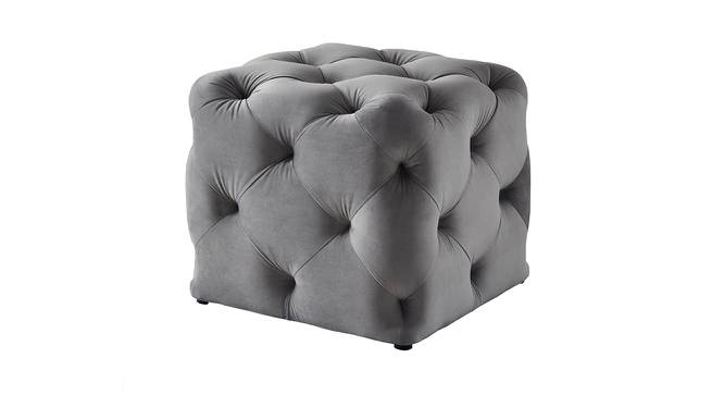 Atticus OTTOMAN (Grey) by Urban Ladder - Front View Design 1 - 556740