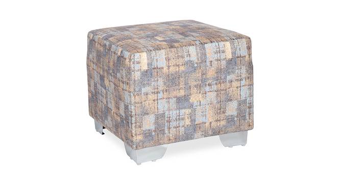 Thurman OTTOMAN (Yellow & Blue) by Urban Ladder - Front View Design 1 - 556745