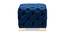 Xavier OTTOMAN (Royal Blue) by Urban Ladder - Cross View Design 1 - 556813