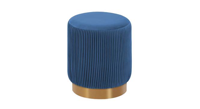 Nora OTTOMAN (Blue) by Urban Ladder - Cross View Design 1 - 556820