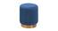 Nora OTTOMAN (Blue) by Urban Ladder - Cross View Design 1 - 556820