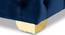 Xavier OTTOMAN (Royal Blue) by Urban Ladder - Design 1 Side View - 556850