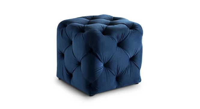 Levi OTTOMAN (Royal Blue) by Urban Ladder - Front View Design 1 - 556901