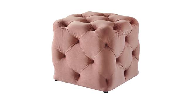 Leo OTTOMAN (Pink) by Urban Ladder - Front View Design 1 - 556902