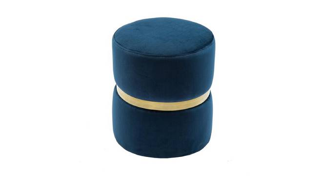 Everly Ottomans & Stools (Blue) by Urban Ladder - Front View Design 1 - 557129