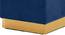 Greer Ottomans & Stools (Blue) by Urban Ladder - Design 1 Side View - 557138