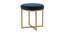 Hamish Ottomans & Stools (Blue) by Urban Ladder - Cross View Design 1 - 557210