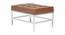 Ean Ottomans & Stools (Brown) by Urban Ladder - Front View Design 1 - 557219