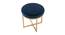 Hamish Ottomans & Stools (Blue) by Urban Ladder - Design 2 Side View - 557255