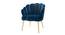 Cam Accent Chairs (Blue, Powder Coating Finish) by Urban Ladder - Cross View Design 1 - 557314