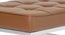 Finley Ottomans & Stools (Brown) by Urban Ladder - Design 1 Close View - 557362