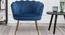 Carrick Accent Chairs (Blue, Powder Coating Finish) by Urban Ladder - Cross View Design 1 - 557405