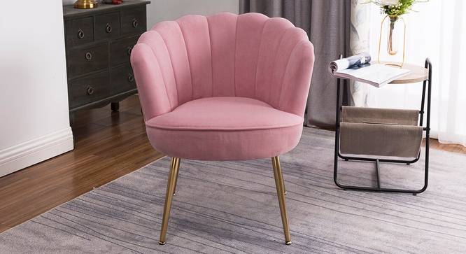 Chisholm Accent Chairs (Pink, Powder Coating Finish) by Urban Ladder - Cross View Design 1 - 557408