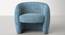Coilin Accent Chairs (Blue, Powder Coating Finish) by Urban Ladder - Cross View Design 1 - 557411