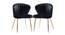 Craig Accent Chairs (Black, Powder Coating Finish) by Urban Ladder - Cross View Design 1 - 557412