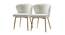 Dileas Accent Chairs (White, Powder Coating Finish) by Urban Ladder - Cross View Design 1 - 557416