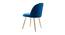 Calhoun Accent Chairs (Blue, Powder Coating Finish) by Urban Ladder - Design 1 Side View - 557434