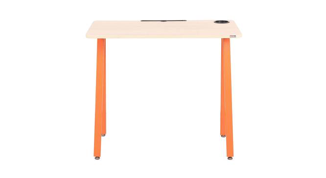 Ramzey study table (White) by Urban Ladder - Cross View Design 1 - 557517