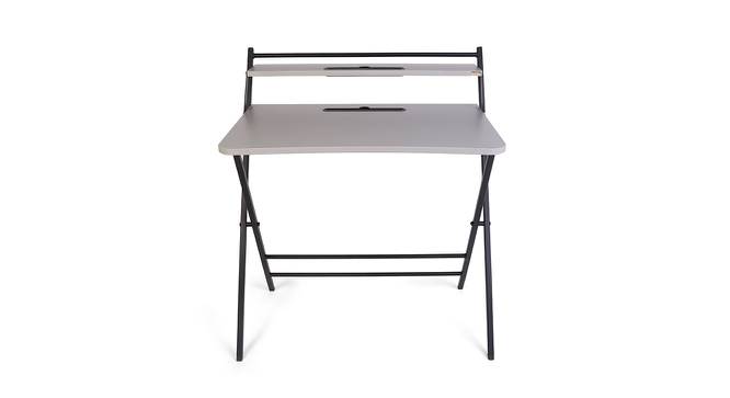 Wadsworth study table (Slate Grey) by Urban Ladder - Front View Design 1 - 557599