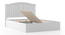 Wichita White Storage Bed (Solid Wood) (King Bed Size, White Finish, Box Storage Type) by Urban Ladder - - 
