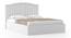 Wichita White Storage Bed (Solid Wood) (King Bed Size, White Finish, Box Storage Type) by Urban Ladder - - 