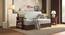 Oshiwara Sofa Cum Bed (Dark Walnut Finish, Vapour Grey) by Urban Ladder - Full View Design 1 - 