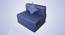 Stevie Sofa Cum Bed (Blue & Black) by Urban Ladder - Front View Design 1 - 557907