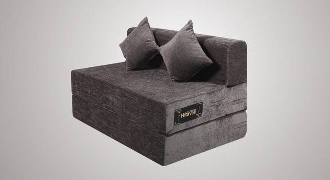 Xena Sofa Cum Bed (Grey) by Urban Ladder - Front View Design 1 - 557913