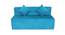 Ellis Sofa Cum Bed (Sky Blue) by Urban Ladder - Front View Design 1 - 557918