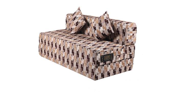 Brooks Sofa Cum Bed (Brown & Grey) by Urban Ladder - Cross View Design 1 - 557931