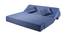 Edward Sofa Cum Bed (Blue & Black) by Urban Ladder - Design 1 Side View - 557946